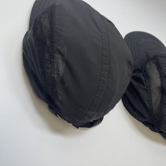 Lot x2 OAKLEY Womens Hydrolix Performance Black Hat Cap Lightweight Running - Picture 4 of 14